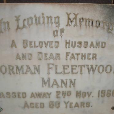 MANN Norman Fleetwood -1966