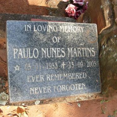 MARTINS Paulo Nunes 1953-2005