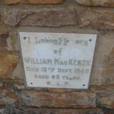 MACKENZIE William -1948 