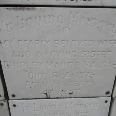 MACRAE Shirley Maude -1975