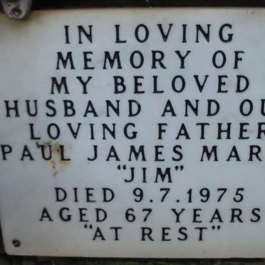 MAREE Paul James -1975