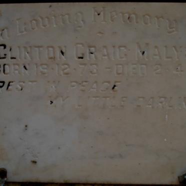 MAYLON Clinton Craig 1973-1974