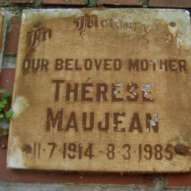 MAUJEAN Therese 1914-1985