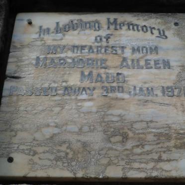 MAUD Marjorie Aileen -1971