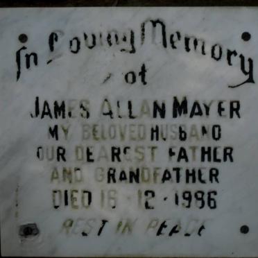 MAYER James Allan -1986