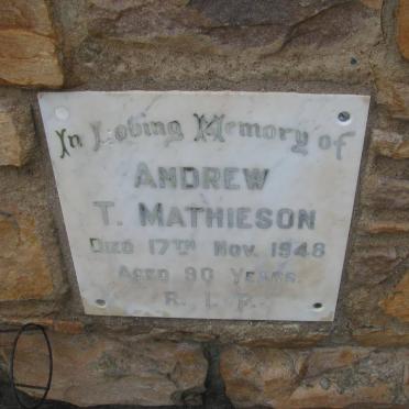 MATHIESON Andrew T. -1948