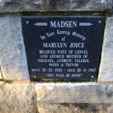 MADSEN Marylyn Joyce 1926-1965