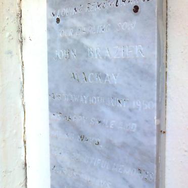 MACKAY John Brazier -1950