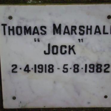 MARSHALL Thomas 1918-1982