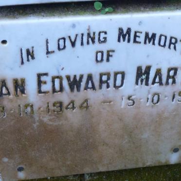 MARTIN Ian Edward 1944-1991