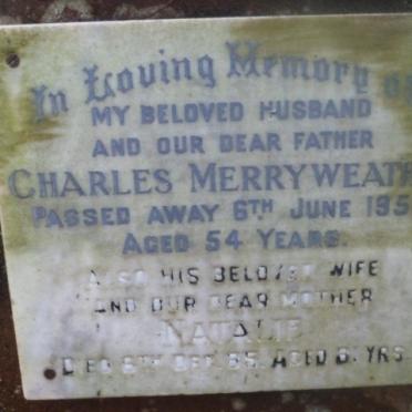 MERRYWEATHER Charles -1959 &amp; Natalie -1985