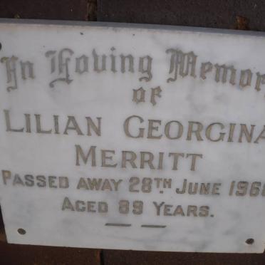 MERRITT Lilian Georgina -1968