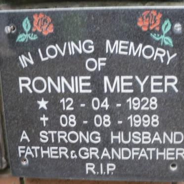 MEYER Ronnie 1928-1998