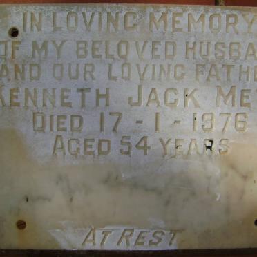 METH Kenneth Jack -1976