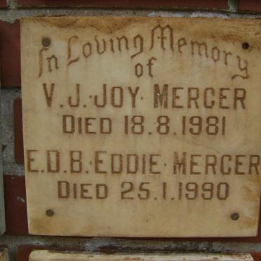 MERCER E.D.B. -1990 V.J.  -1981