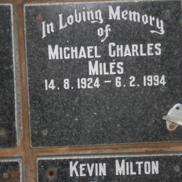 MILES Michael Charles 1924-1994