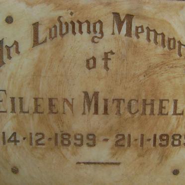 MITCHELL Eileen 1899-1989