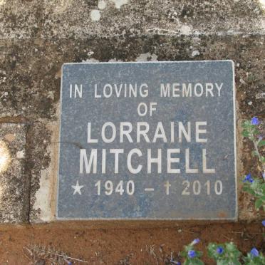 MITCHELL Lorraine 1940-2010