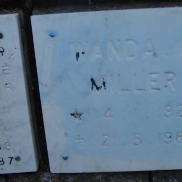 MILLER Wanda C. 1924-1987