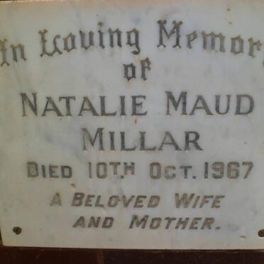 MILLAR Natalie Maud -1967