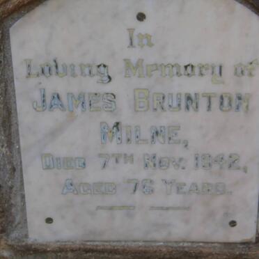 MILNE James Brunton 1866-1942