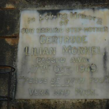 MORKEL Gertrude Lilian -1949