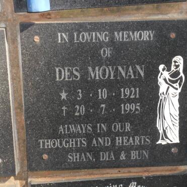 MOYNAN Des 1921-1995