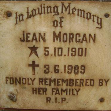 MORGAN Jean 1901-1989