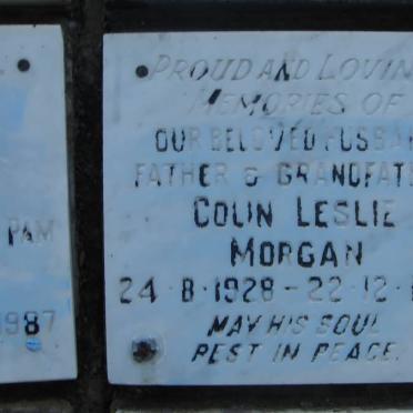 MORGAN Colin Leslie 1928-1987