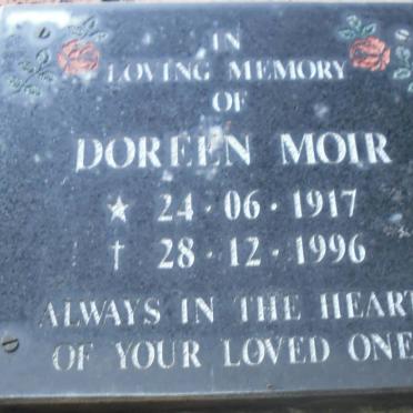 MOIR Doreen 1917-1996