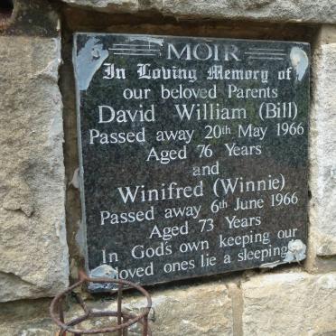 MOIR David William -1966 &amp; Winifred -1966