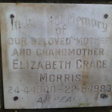 MORRIS Elizabeth Grace 1900-1983