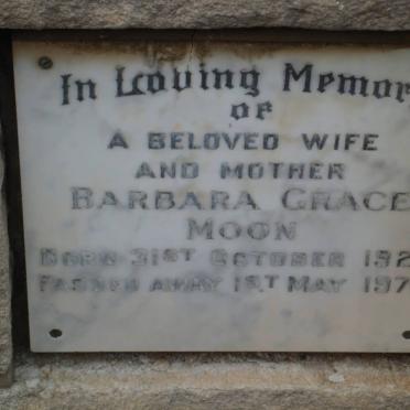MOON Barbara Grace 1926-1970