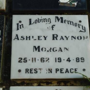 MORGAN Ashley Raynor 1962-1989