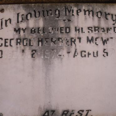 MOWTELL George Herbert -1974