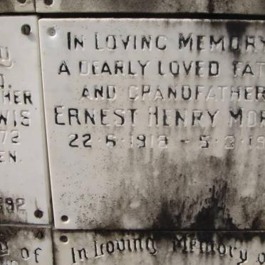 MORGAN Ernest Henry 1918-1972