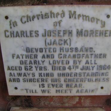 MOREHEN Charles Joseph -1964