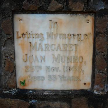 MUNRO Margaret Joan -1945