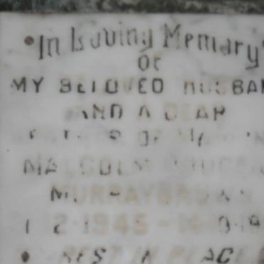 MURRAYBROWN Malcolm Douglas 1945-1982