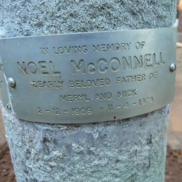 MCCONNELL Noel 1906-1974