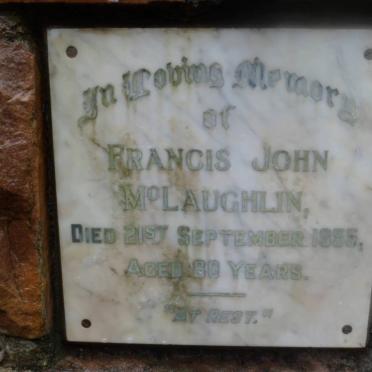 McLAUGHLIN Francis John -1955