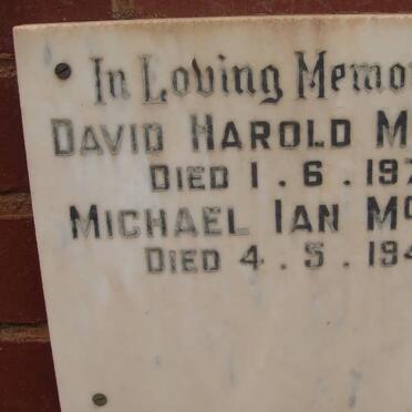 Mc KEON David Harold -1970 :: Mc KEON Michael Ian -1948