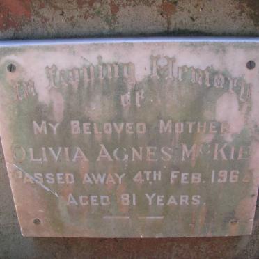 McKIE Olivia Agnes -1963
