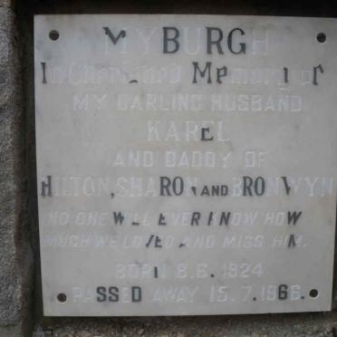 MYBURGH Karel 1924-1966