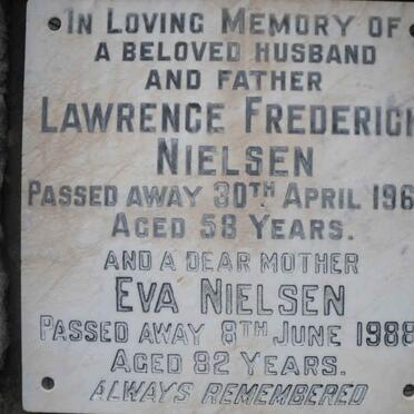 NIELSEN Lawrence Frederick - 1969 &amp; Eva -1988