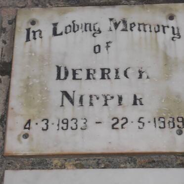 NIPPER Derrick 1933-1989