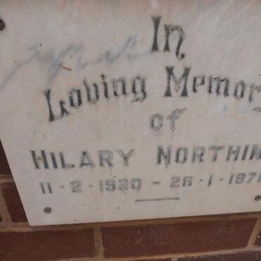 NORTHING Hilary 1920-1970