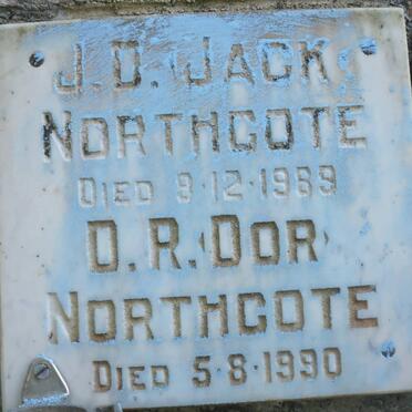 NORTHCOTE J.D. -1989 &amp; D.R. -1990