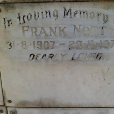NOTT Frank 1907-1972