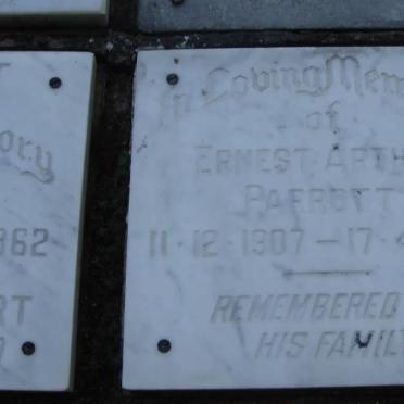 PARROTT Ernest Arthur 1907-1988